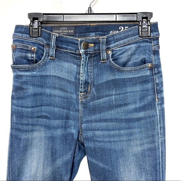 J. Crew Lookout High Rise Skinny Jeans 25 - Picture 4 of 8